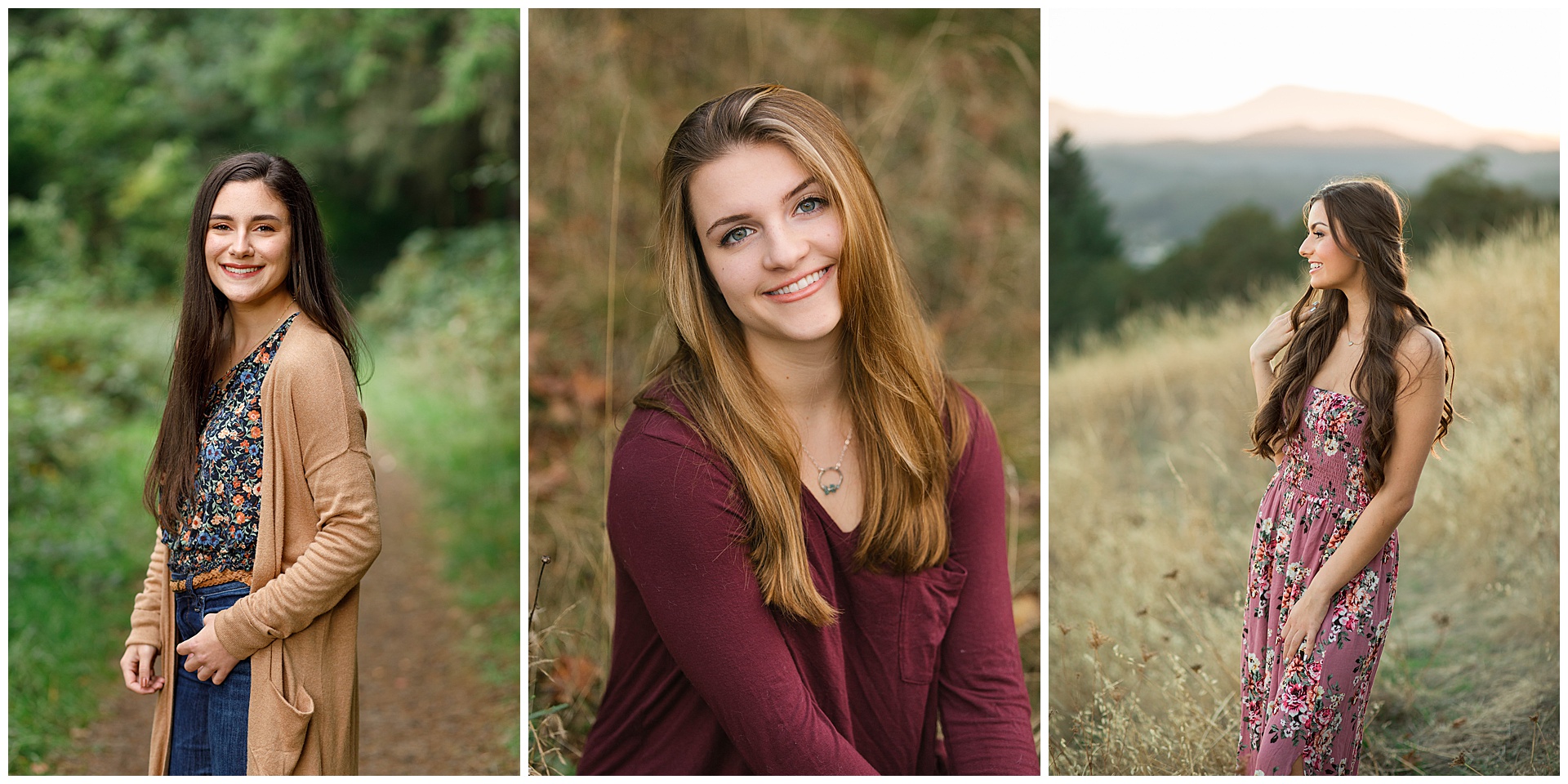 Fall senior portraits outdoors in Oregon by Portland photographer Alison Smith